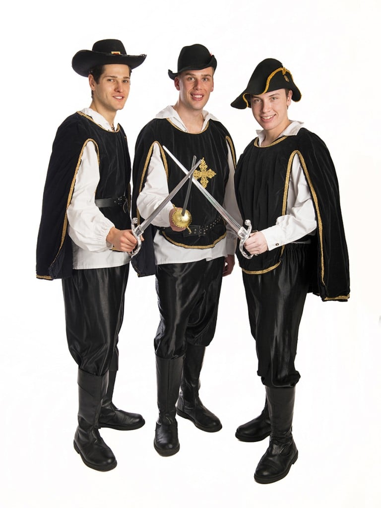 Three Musketeers Group Costumes