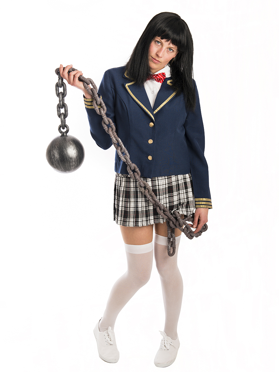 Be cute but deadly in this Gogo Yubari costume. 