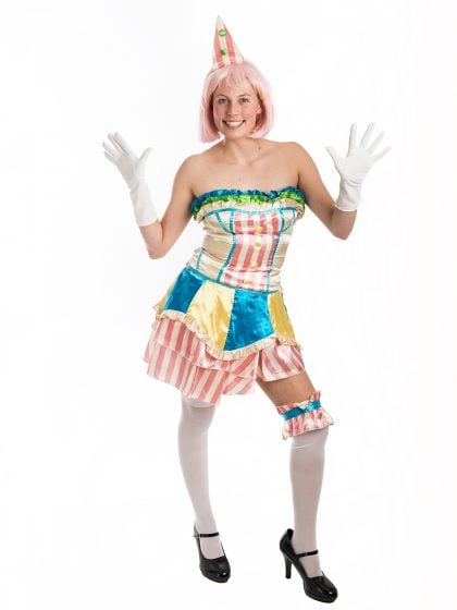 Vintage clown costume