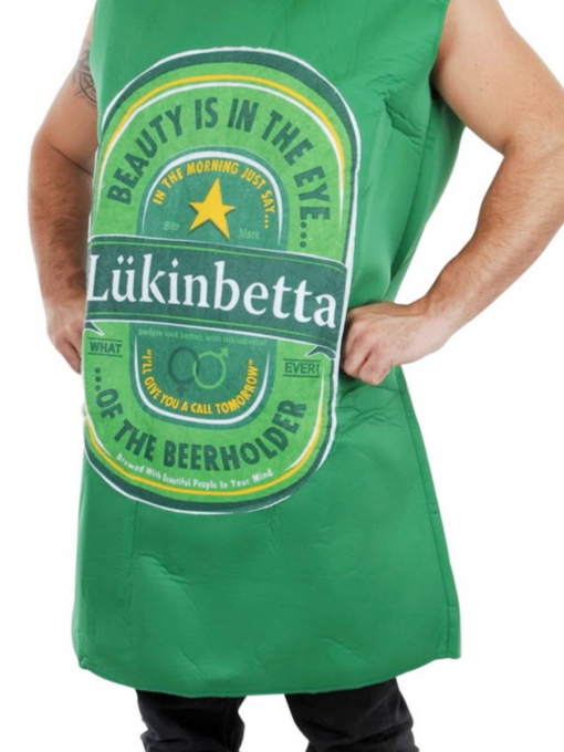 beer bottle costume