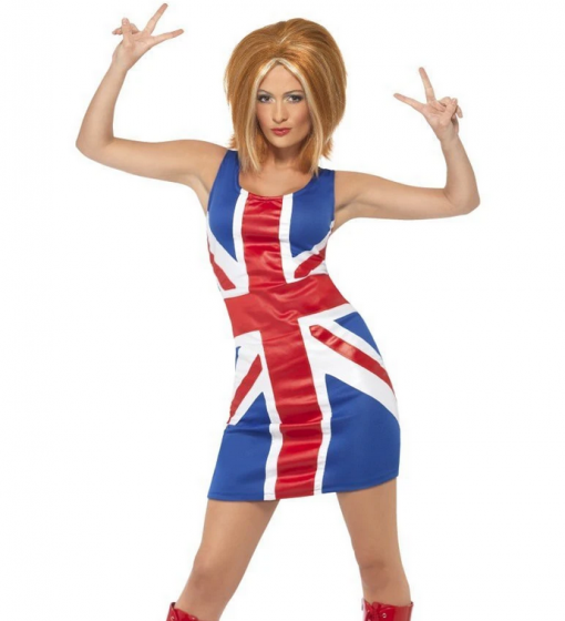 Ginger Spice Girls costume