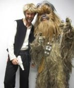 Han Solo and chewbacca costumes