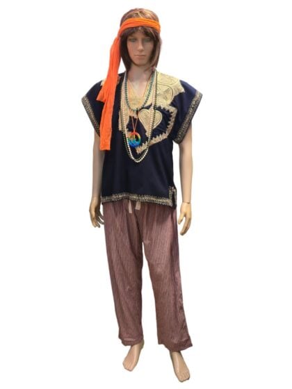 Barefoot Hippie 60s Costume - Adult