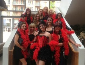 burlesque hens party