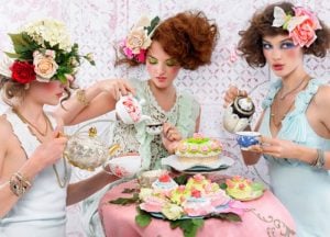 high tea hens party