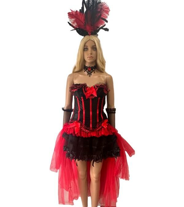 Burlesque Showgirl Costume – Adult