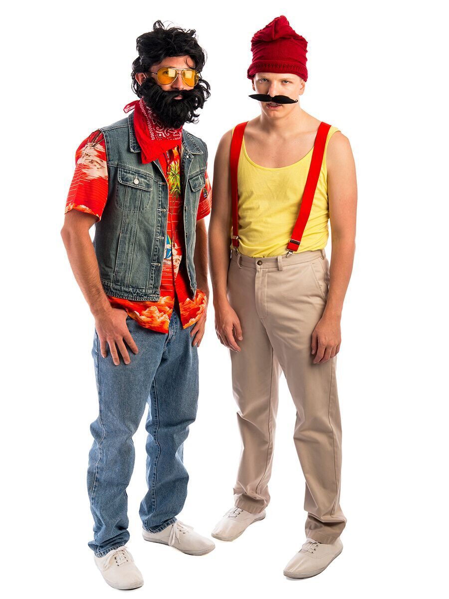 Cheech and Chong duo costume for hire. 