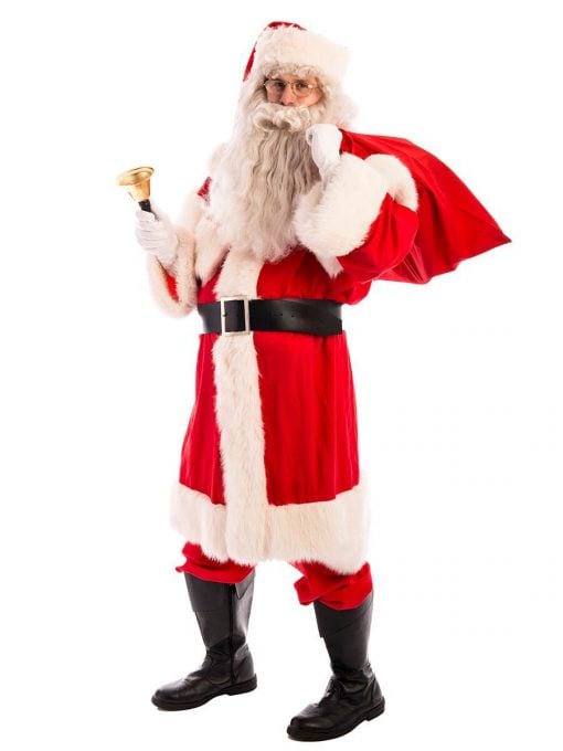 Father Christmas Santa Cotton Costume