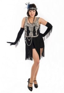 Vintage 1920s dancer