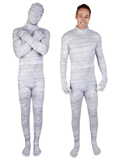 mummy morphsuit costume