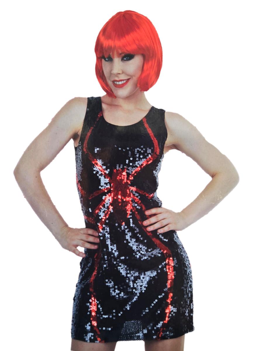 Sequin Spider Dress costume