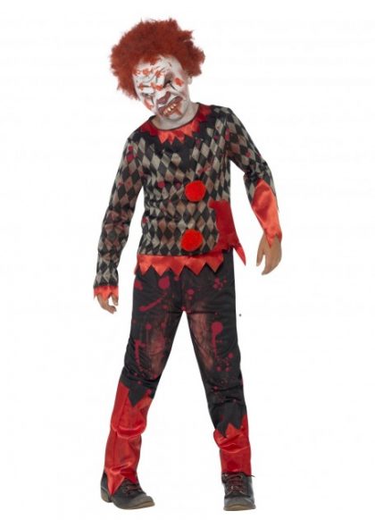 Zombie clown costume