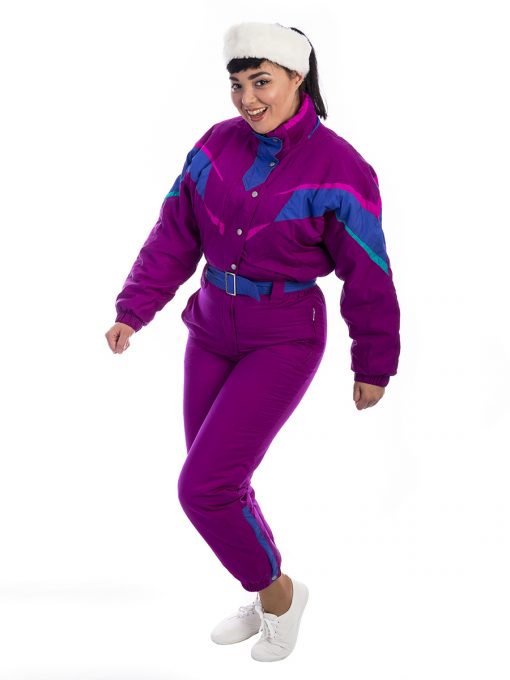80s Ski costume Fluro