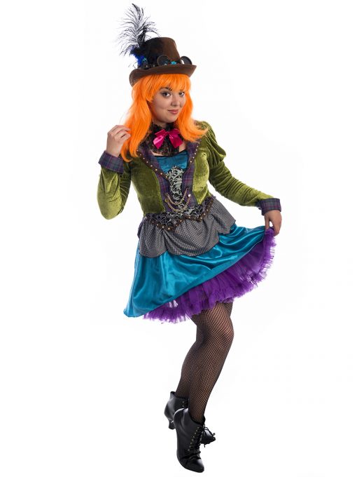 Steampunk Mad Hatter Costume, Mad Hatter Costume, Mad Hatter Ladies Costume, Steampunk Costume