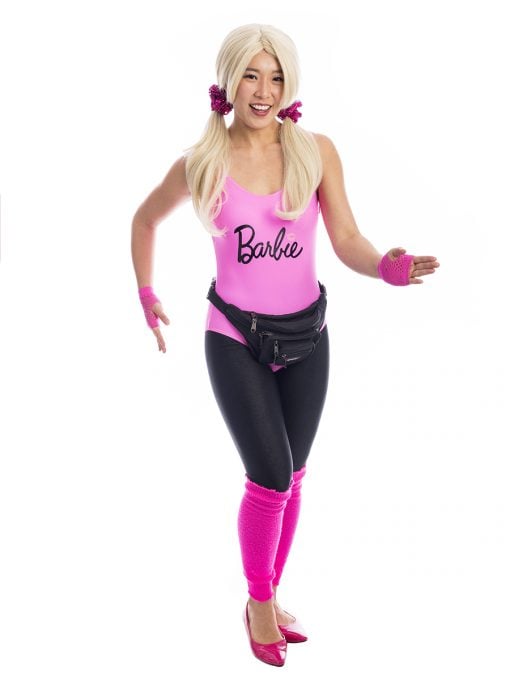 Exercise Barbie Costume, Aerobics Barbie Costume, Roller Barbie Costume, Barbie Costume, Barbie