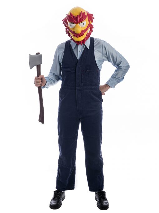Grounds Keeper Willie Simpsons Costume, Groundskeeper Willie Costume, Grounds Keeper, Simpsons Costumes