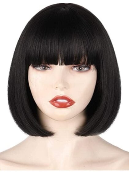 Black Chin Bob Paige Wig