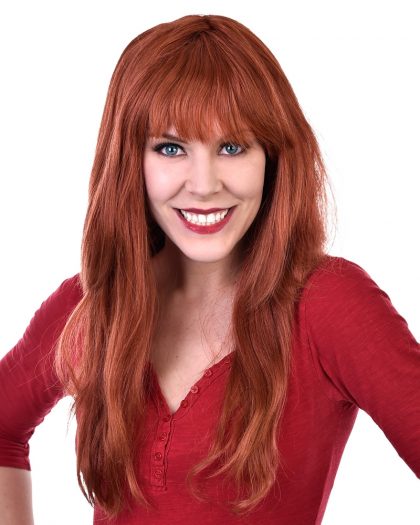 Jessica red wig