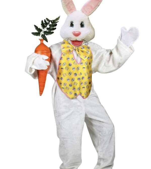 Easter Bunny Costume Deluxe Mascot