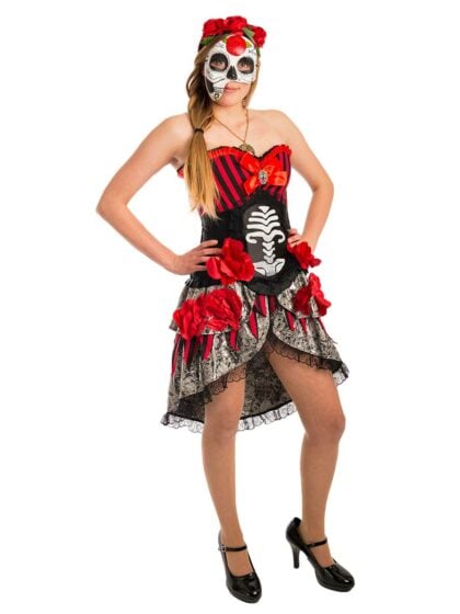 Sweet Skeleton Mexican Costume