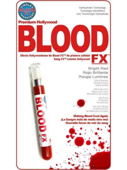 Red Hydrophobic Fake Blood