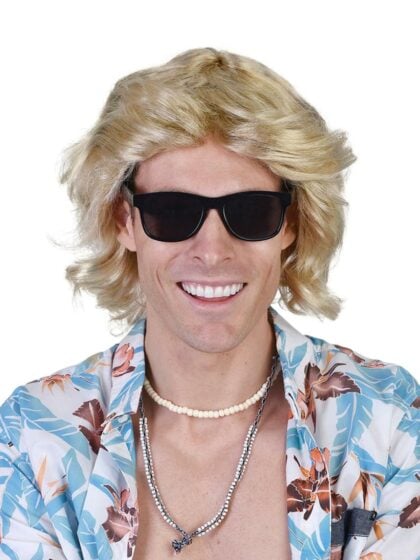 Blonde Mick Wig