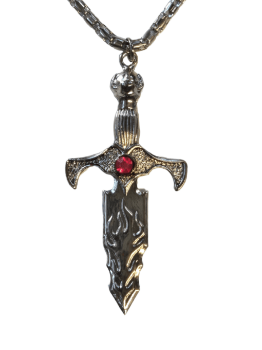 dagger necklace