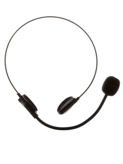 Microphone headset prop