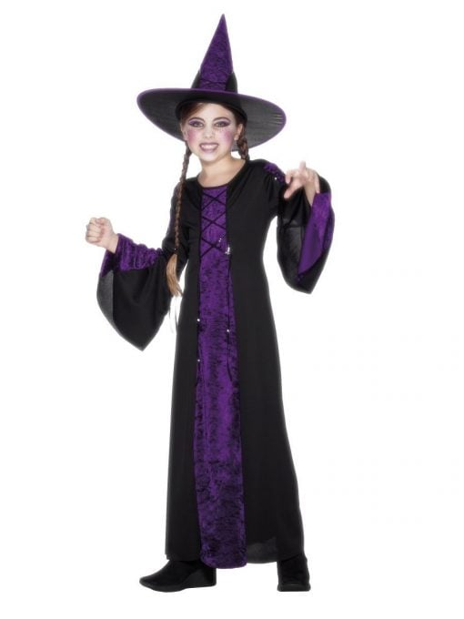 Black and Purple Bewitched Costume