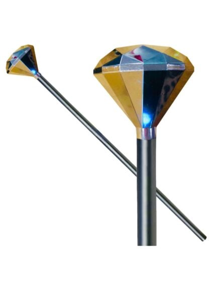 Gold Diamond Top Cane