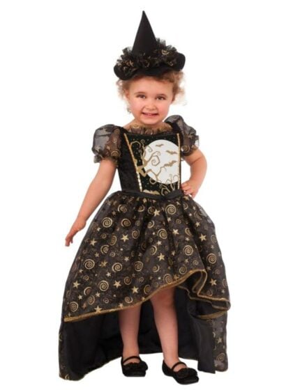 glitter witch child costume