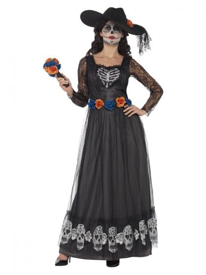 Day of the Dead Skeleton Bride Costume