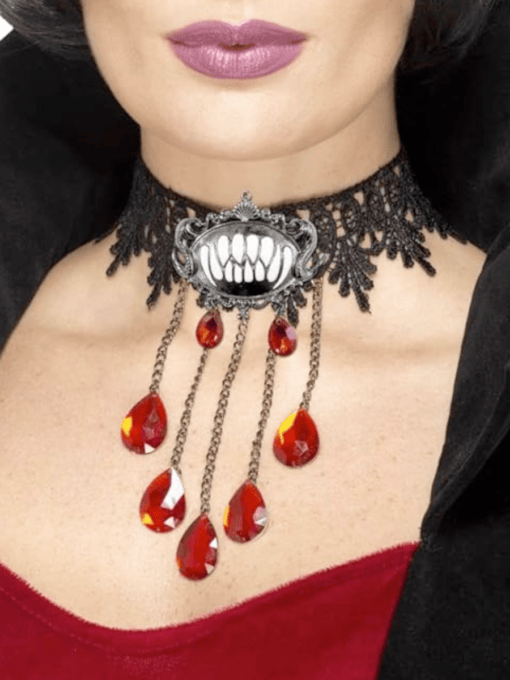 Deluxe Gothic Vamp Choker