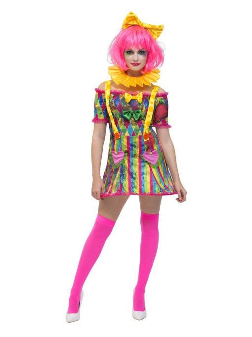 Fever Patchwork Clown Costum