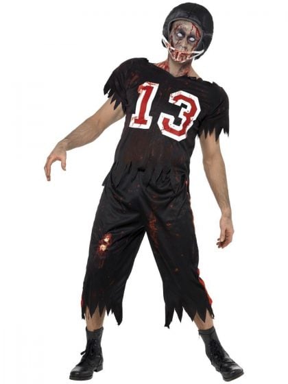 Zombie American Footballer Costume