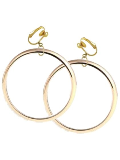 Jumbo Hoop Earrings - Gold