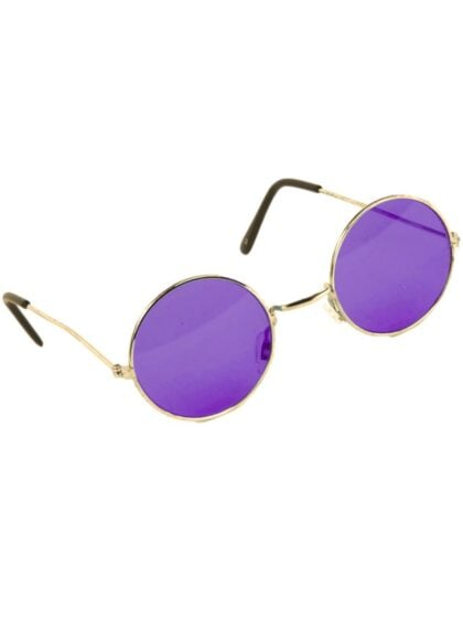 Lennon Glasses - Purple Tint