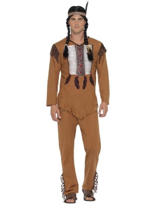 Native Western Warrior Costume