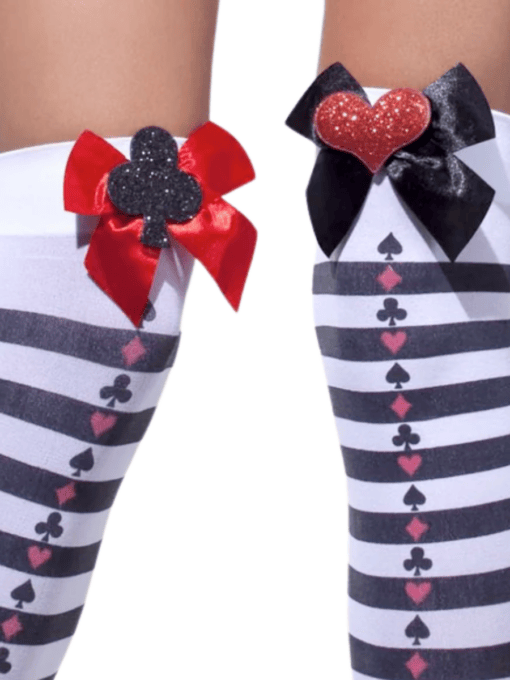 Queen of Hearts Stockings