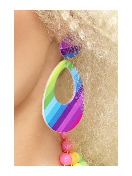 Rainbow Teardrop Earrings