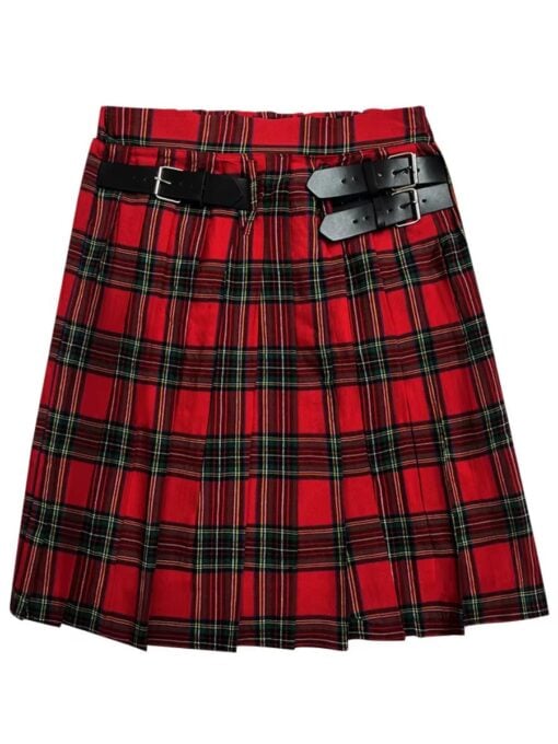 Mens Scottish Costume- Red Tartan Kilt - Image 2