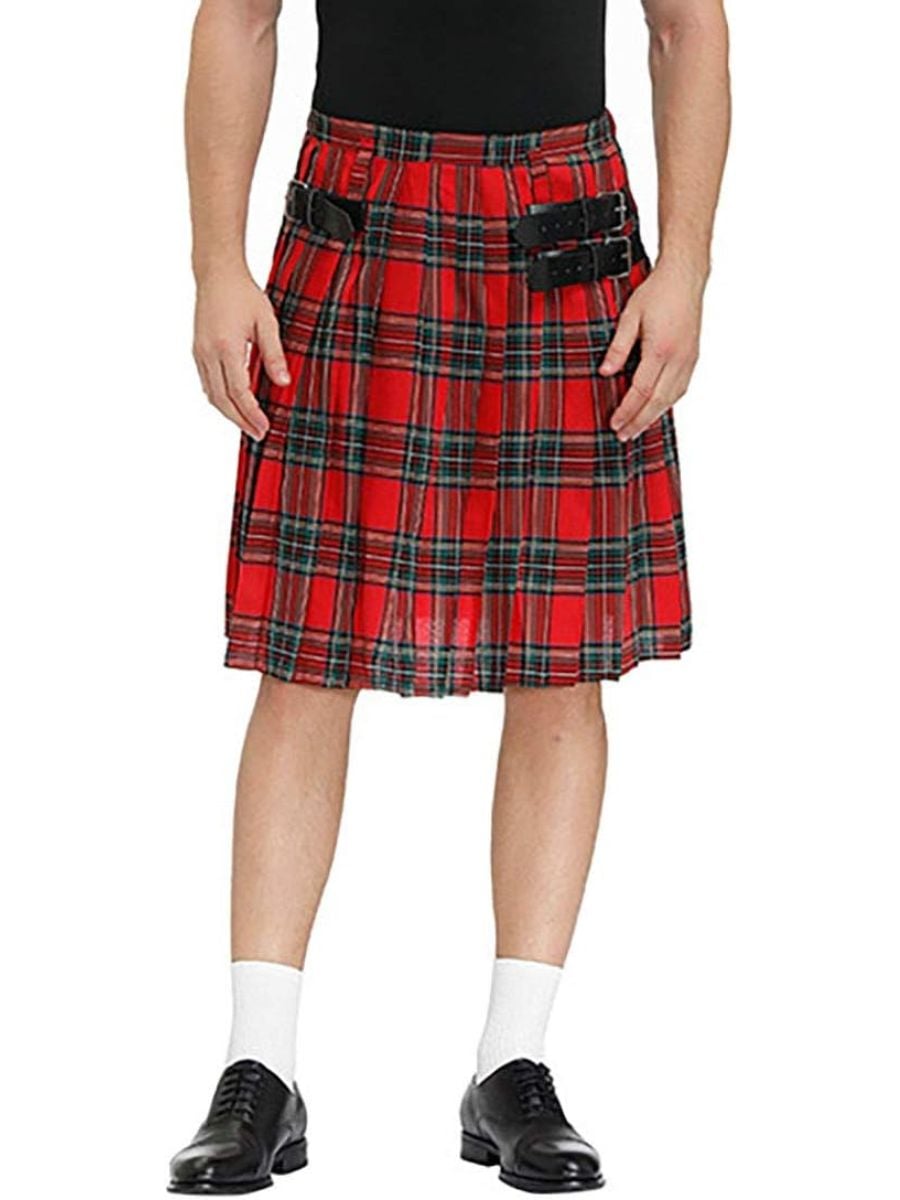 Scottish Red Tartan Kilt