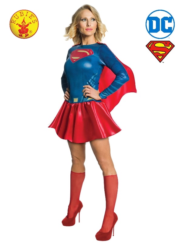 SUPERGIRL COSTUME, ADULT - Supergirl is Superman's cousin