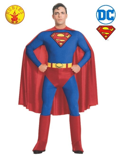 SUPERMAN COSTUME, ADULT