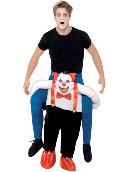 Scary Clown Piggyback Costume