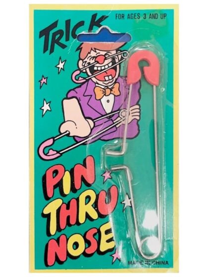 Trick Pin Through Nose
