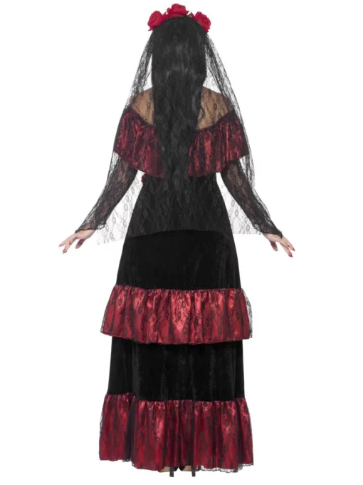 Day of the Dead Bride Costume - Adult - Image 3