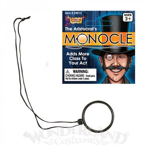 Black Monocle costume accessory