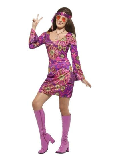 Woodstock Hippie Chick Costume