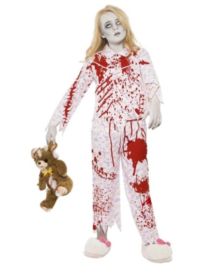 Zombie Pyjama Girl Costume